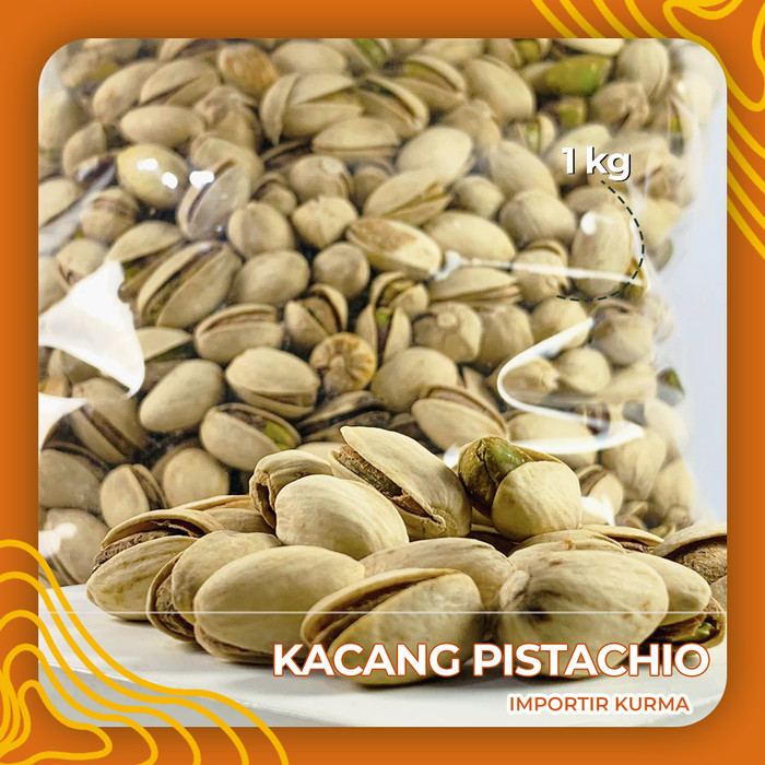 

monggo] KACANG PISTACHIO 1kg / KACANG FUSTUK / Kacang Pistachio Arab Fustuk