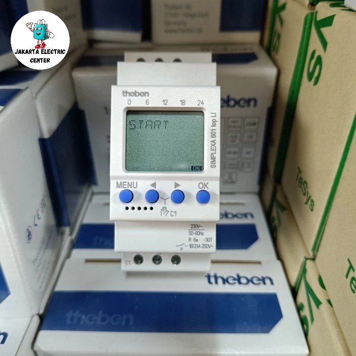 Theben Simplexa 601 Time Swicth Digital Simplexa 601 Made In Germany