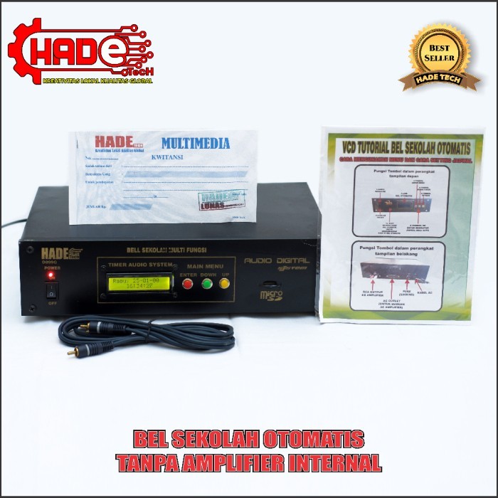 Bel Sekolah Pabrik Otomatis Tanpa Amplifier