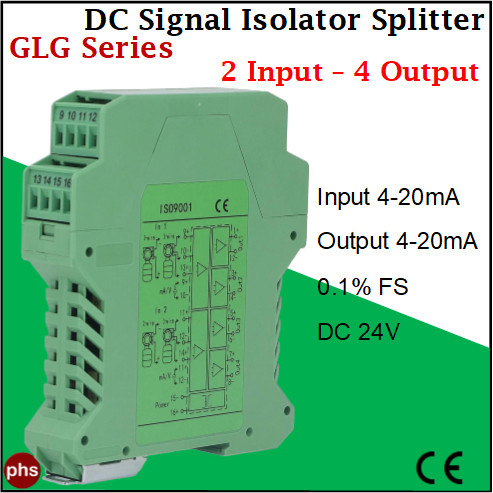 Dc Signal Isolator Analog Signal Splitter Converter