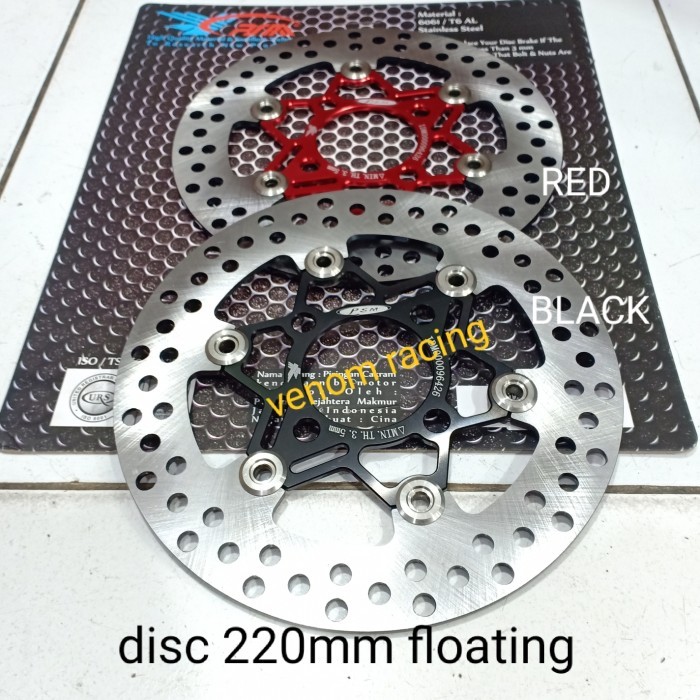TERBARU disc psm floating 220mm pcx 150 cbu thailand/ piringan standar pcx 125