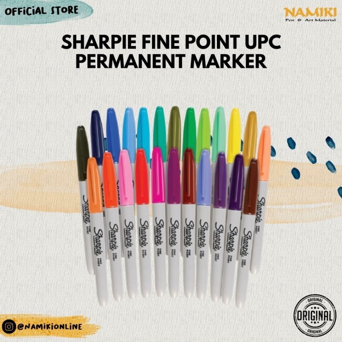 

DISKON SHARPIE FINE POINT UPC PERMANENT MARKER KODE 30