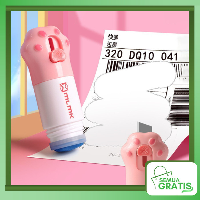

TERJAMIN 6317 CUTTER DAN PENGHAPUS ALAMAT RESI PAKET / CUTE INFORMATION REMOVER RECEIPT KODE 390