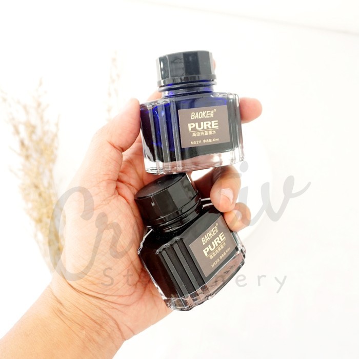 

STOK TERBATAS BAOKE FOUNTAIN PEN INK 40 ML REFILL TINTA PENA KODE 581
