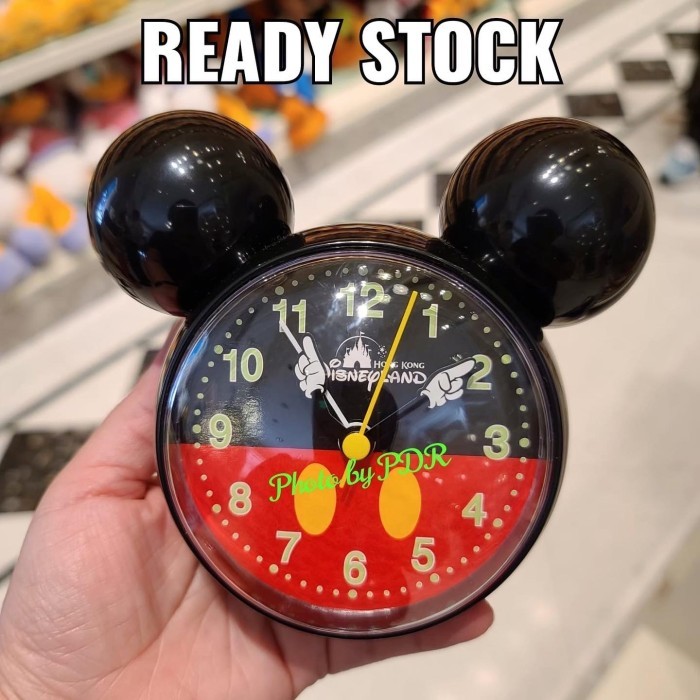Jam Meja Alarm Mickey Mouse Disney Original SALE dr 6xx