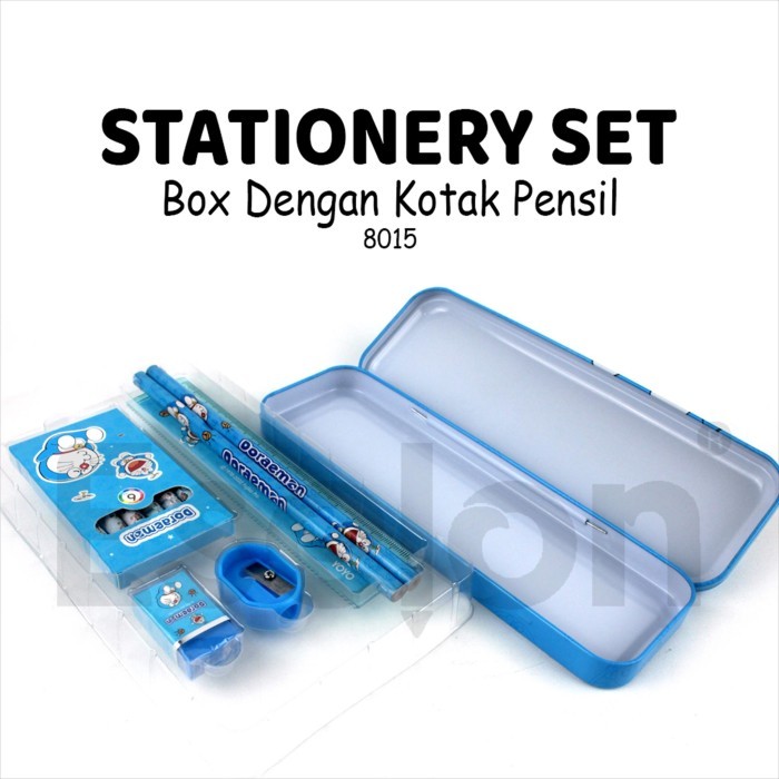 

HOT SALE! Stationary Set 7in1 Karakter 8015 / Paket Alat Tulis Set + Crayon