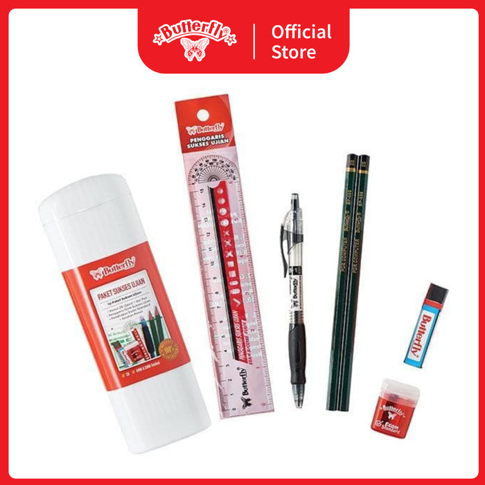

TERLARIS! Butterfly Paket Sukses Ujian / Perlengkapan Ujian