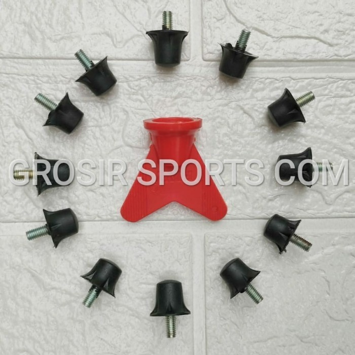 Terlaris Pul Drat Sepatu Sepak Bola / Studs Replacement 1Set = 12Pcs + Kunci Best Seller