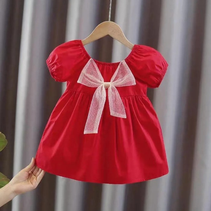 Dress anak perempuan impor/baju bayi/dress bayi/baju anak/baju natal