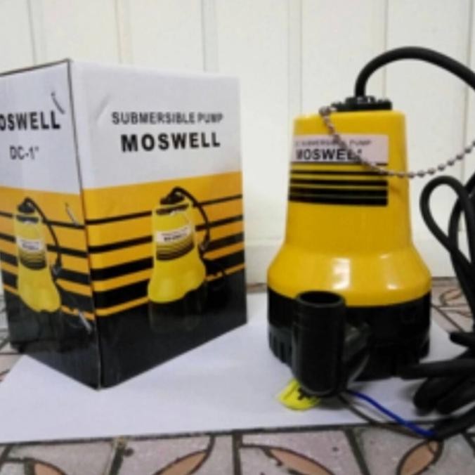 ] Pompa Air Celup Moswell Tenaga Aki DC 12 Volt