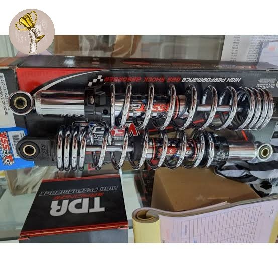 Shockbreaker Yss Hybrid Dtg 320Mm 340 Mm Supra X Rx King Win 100 Shogun Chrome Original