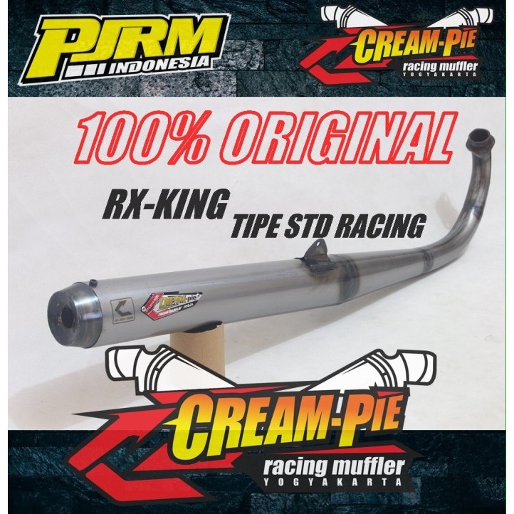 Knalpot Standar Racing Creampie Ori Untuk Rx-King