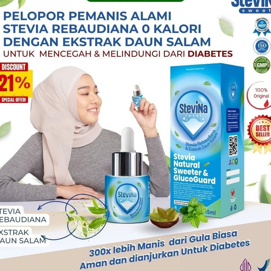 

Tevina Weet Pemani Tevia Ala 0 Al Plu Daun Alam Gganti Gula Untu Mencegah Dan Melindungi Dari Diabete Emaan 15Ml Paet 1 Botol