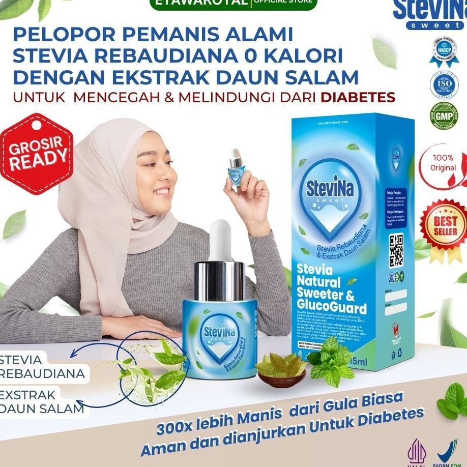

Tevina Weet Tevia Ala 0 Al Plu Daun Alam Untu Mencegah Diabete 1 Botol 15Mlbotol