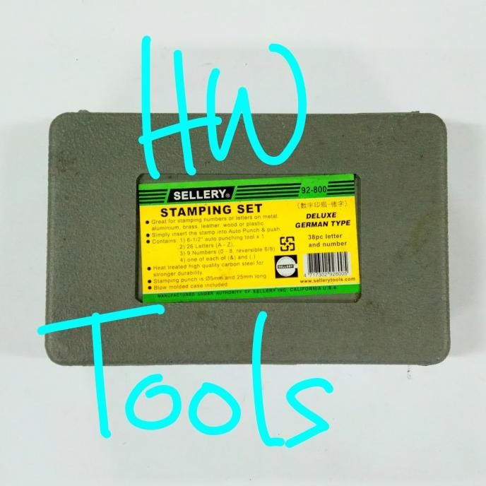 

Promo STAMPING SET NUMBER & LETTER / PAHAT HURUF DAN NOMOR SELLERY 92-800 COD
