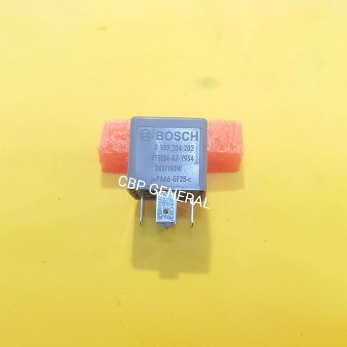 Murah Rellay / Relay / Relai Bosch Pa66-Gf25 5 Kaki 24V 100W