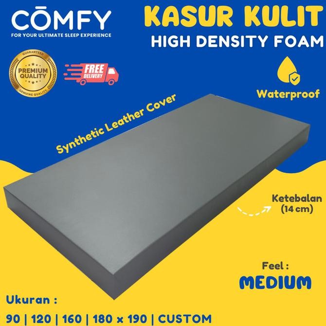 Promo Kasur Busa Super Kulit Oscar Premium Anti Air / Matras Waterproof COD