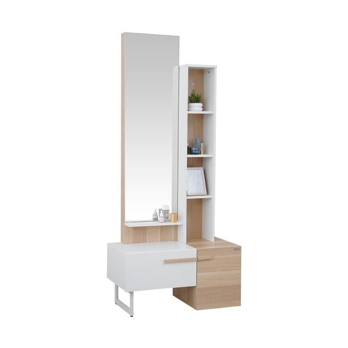 Promo Informa Giorana Set Kamar Tidur Maple - Putih/Cokelat Oak Set Bedroom Furniture Kamar Tidur Se