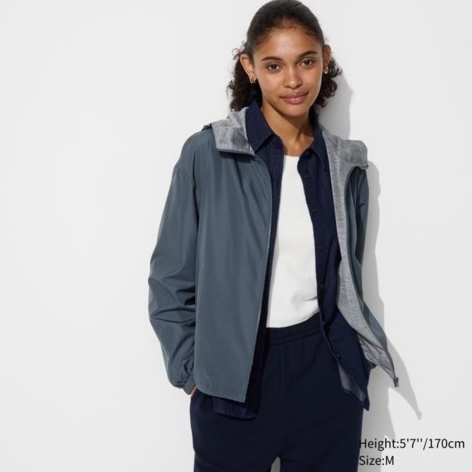 Jaket Parka Reversibel Women UNIQLO Original