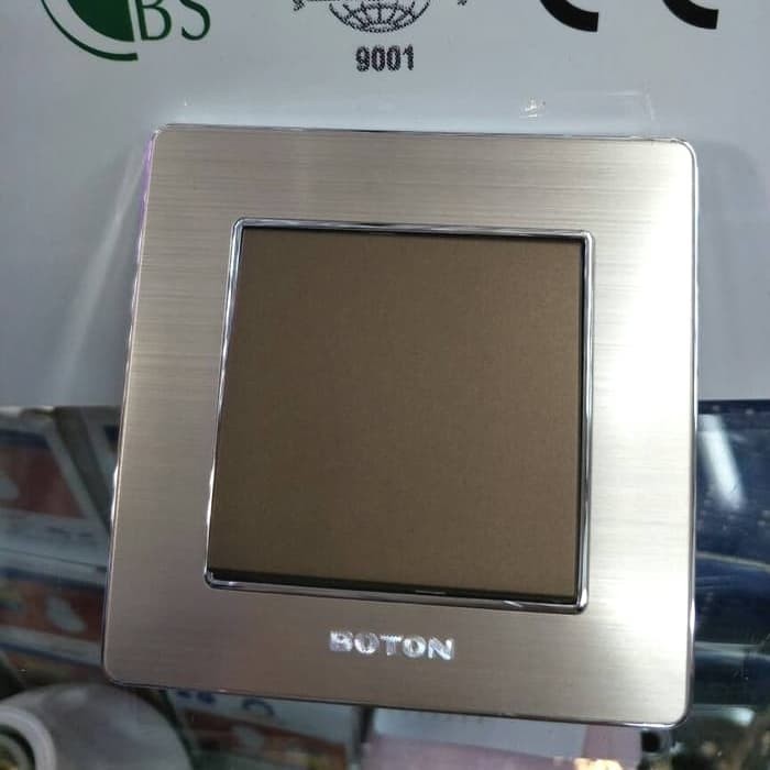 TERMURAH SAKLAR SINGLE BOTON / SAKLAR ENGKEL / SAKLAR MINIMALIS