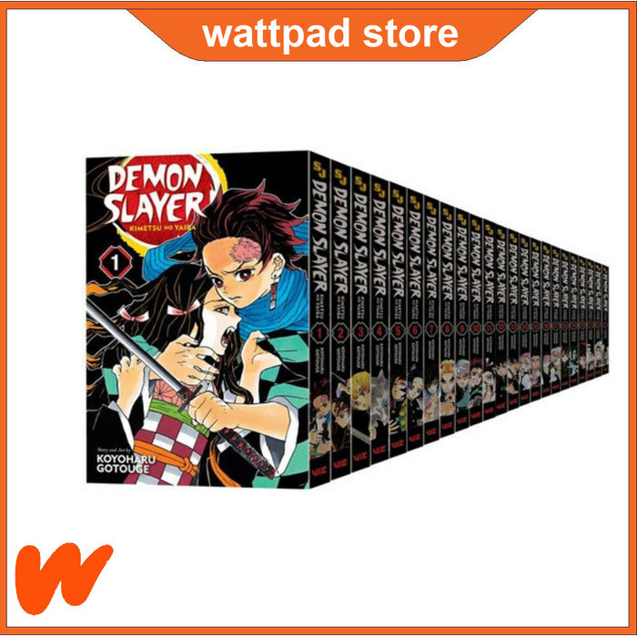 

Most Gifted_versi Eng/Indo_*Komik Manga Demon Slayer, 23 Books series (Engllish)