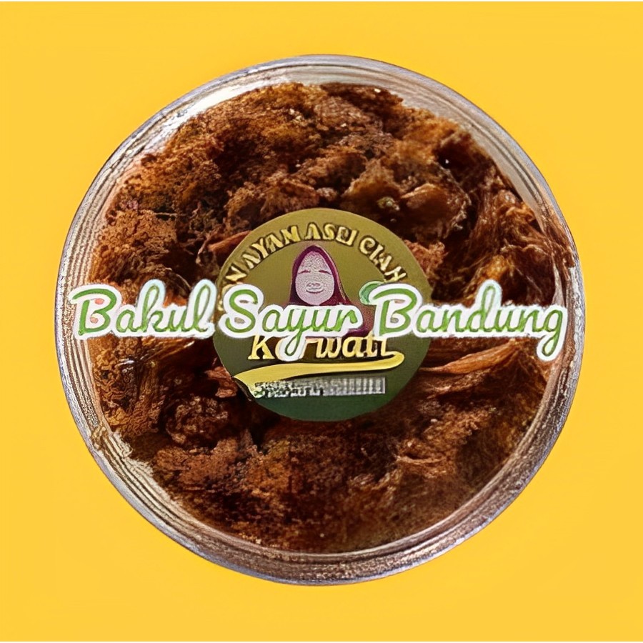 Halal - Abon ayam Toples merk Karwati  - Bakul Sayur Bandung