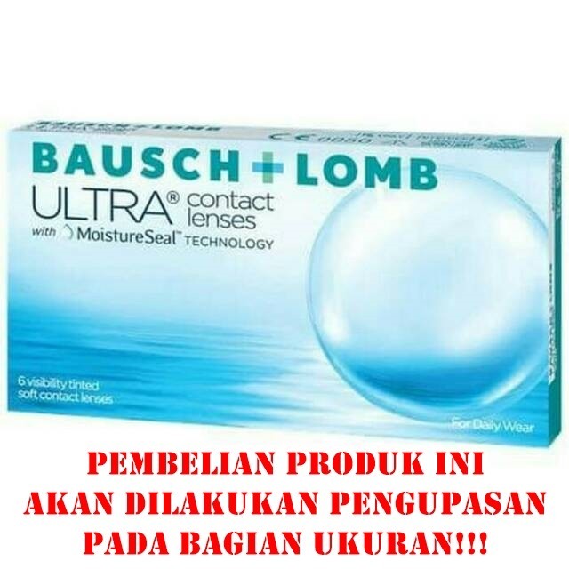 (GOJEK) Bausch and Lomb Ultra Softlen Bening Bulanan Silicone Hydrogel