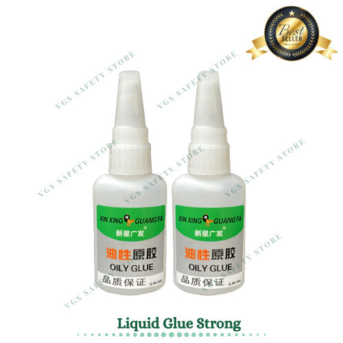 BERGARANSI Lem Oily Glue Super Strong