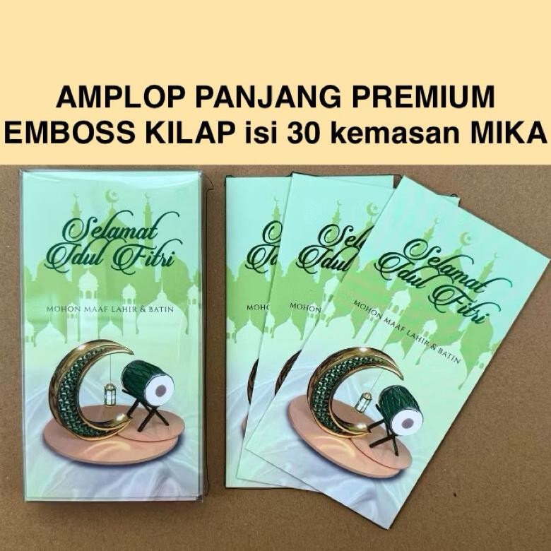 

ede-78 AMPLOP LEBARAN PANJANG MIKA HARI RAYA IDUL FITRI ISI 30 LEMBAR Termurah