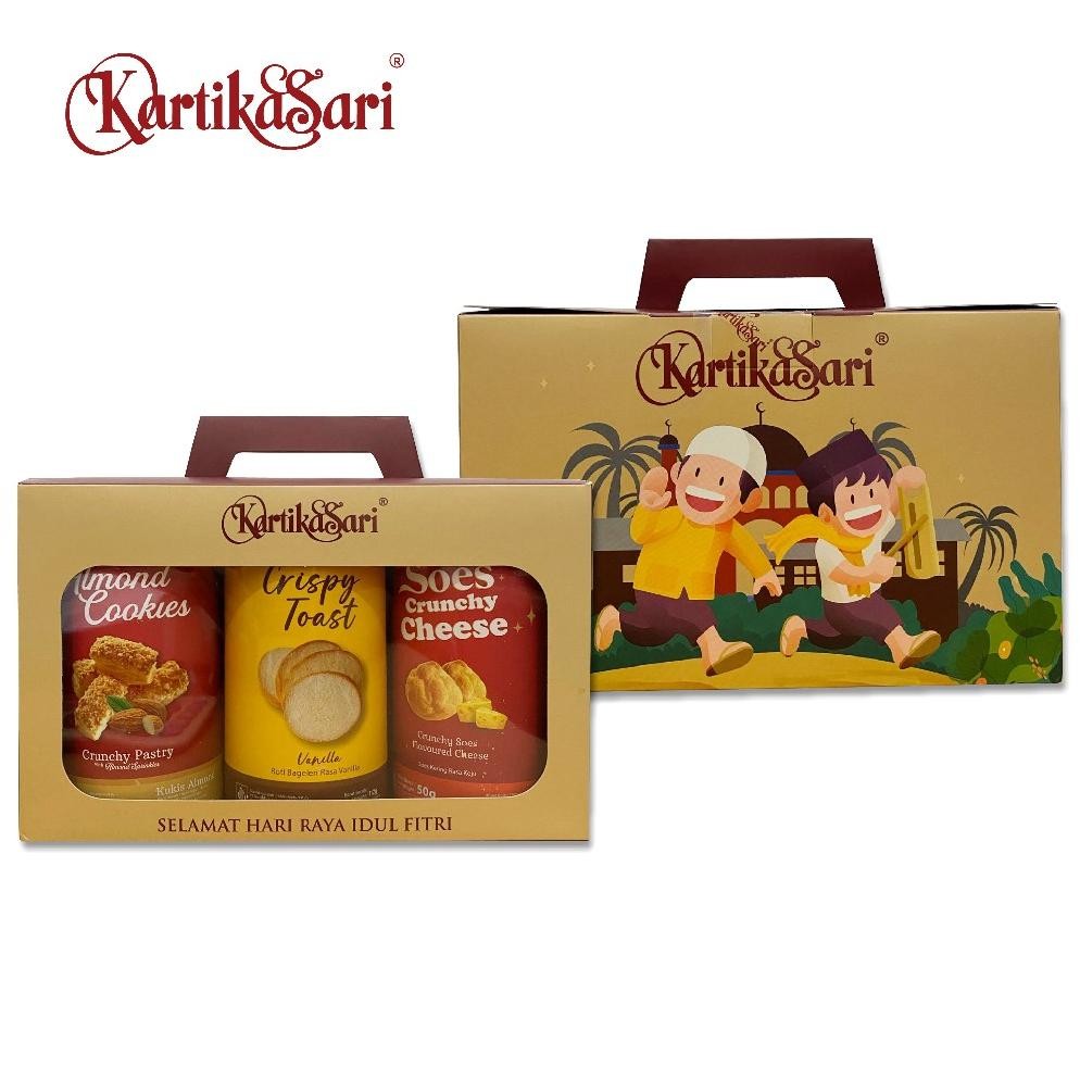 

gha-65 Kartika Sari Hampers CAN - Parcel Lebaran Kue Original