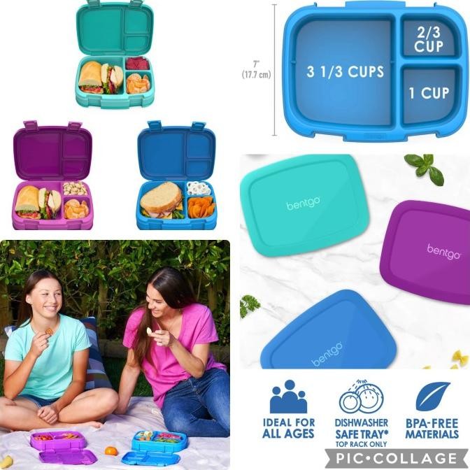 Bentgo Fresh Lunch Box Airtight Tempat Makan Kedap Original