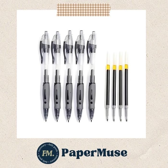 

TERLARIS PULPEN CLICK PEN 0.5MM MYSTYLE MS 018 ISI 12 PCS