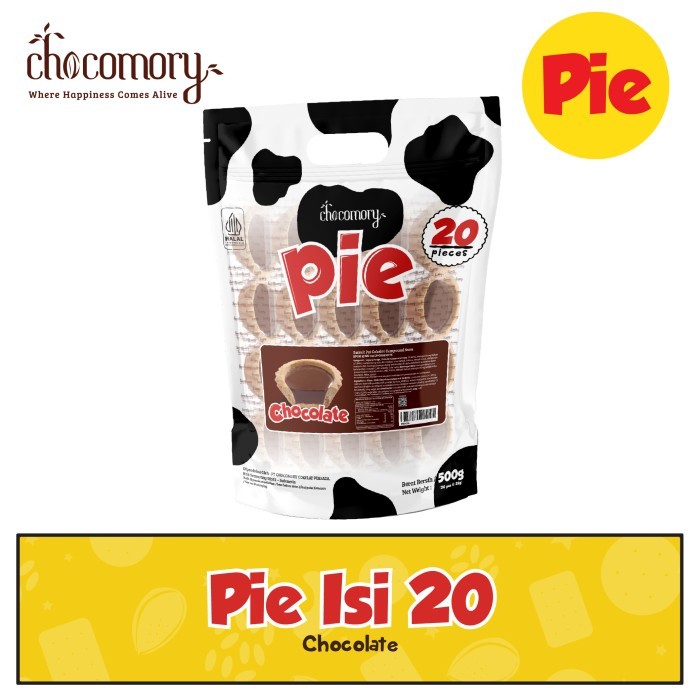 

Ready Chocomory Choco Pie Isi 20 - 540 Gr x 1 Pc