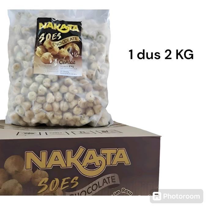 

Ready nakata soes coklat 2 kg coklat lumer isi Chocolate Food Snack Susu Cokelat Manis Cemilan