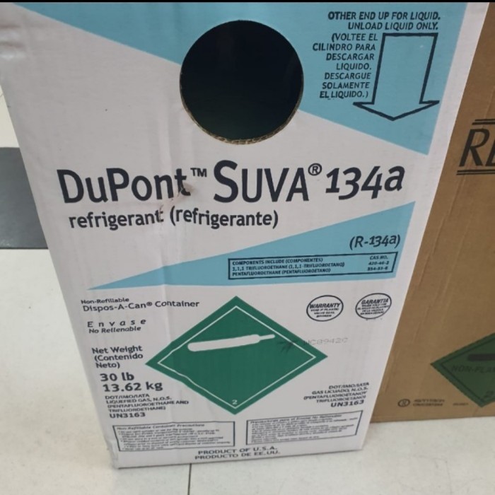 Freon R134 Dupont Usa