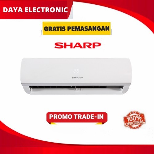 Free Pasang Ac Low Watt 1/2 Pk Sharp Ah A5Zcyn Ac 0.5 Pk