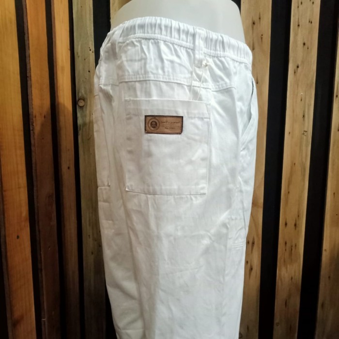 Celana Sirwal Putih Al Amwa Premium Ukuran Jumbo