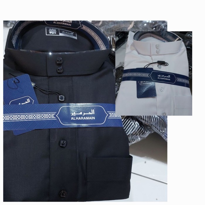 Gamis Muslim Jubah Pria Alharamain Woll Reguler