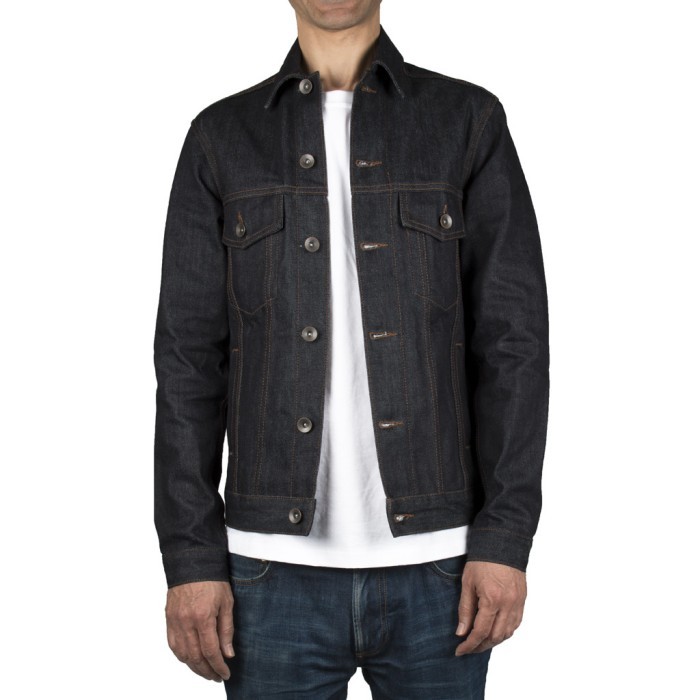 UB901 - The Unbranded Brand 14.5oz Indigo Selvedge Denim Jacket