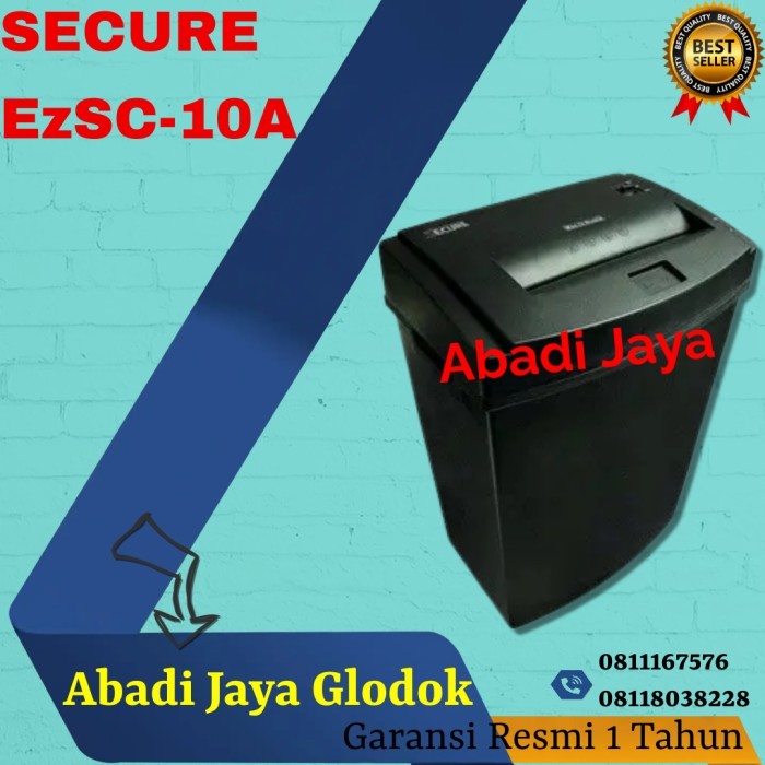SECURE EZSC10A PAPER SHREDDER