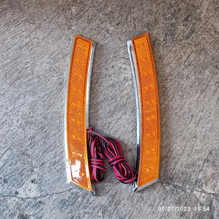 sepasang lampu side marker TEMPEL universal model mini cooper