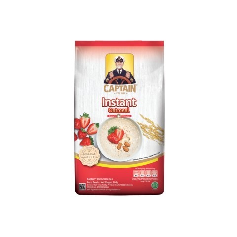 

Captain Oats Instant Oatmeal 200Gr/Pch