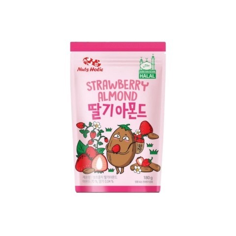 

Nuts Holic Strawberry Almond 180Gr