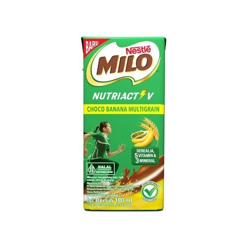 

Milo Uht Nutriactiv Banana 180Ml