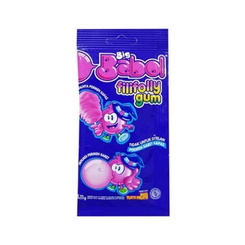 

Big Babol Filifolly Gum Ttfrty 11Gr/Pcs