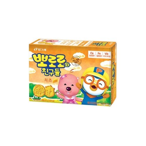 

Pororo & Friends Biscuit Cheese 65G