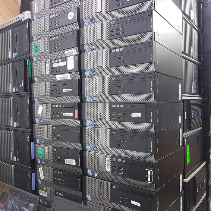 Jual PC MINI DELL 7010 SFF, CORE i7-2600 3.40ghz, WINS 7 PRO