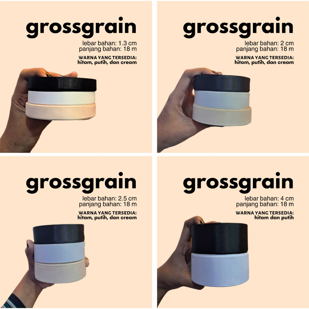 

Label Baju Dan Hijab Atin / Grograin Free Deign