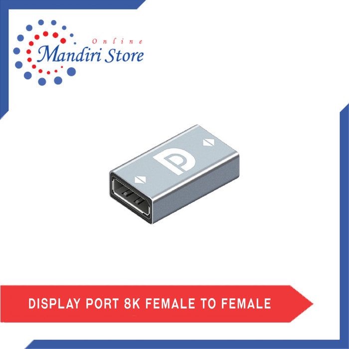 DP to DP DisplayPort Female to Female Adapter Connector Extender Suppo