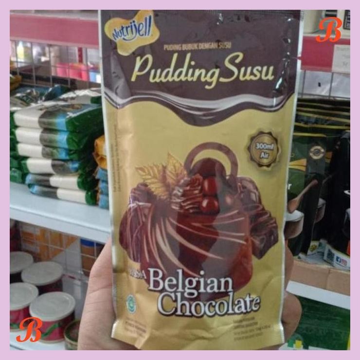 

| VRB | BELGIAN CHOCOLATE PUDDING SUSU NUTRIJEL PUDING NUTRI JEL MILK